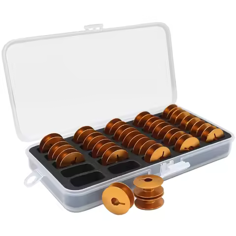 Jumbo Bobbins #767860107 with Box Compatible with JANOME Brand HD9 (Version 2,not Version 1), HD9BE 