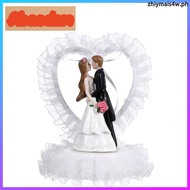 Cake Wedding Flowers Topper Oh Bride and Groom Centerpieces Adornment for 14X11.5X11.5CM  zhiymais4w