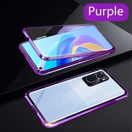 Case For Oppo A96 A 96 A76 A36 A77 5G Reno 7Z Reno7 5G Double Sided Temoered Glass Phone Case Full P
