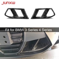 For G80 M3 Dry Carbon Front Bumper Air Vent Trim for 3 Series 4 Series G80 G82 G83 M3 M4 2021 Foglam