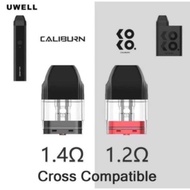 [ORIGINAL] UWELL Caliburn &amp; KOKO Catridge 1.4mh &amp; 1.2mh