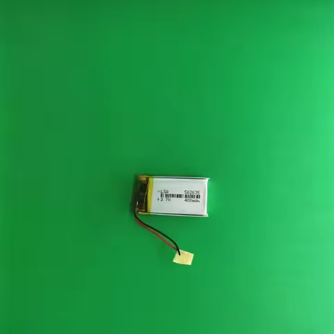 3.7V Rechargeable Polymer Lithium Battery 502035-350mAh for Bluetooth Speakers LED Lights Heated Sho