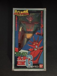 BANDAI 超級機械人大作戰 系列 XX-07 新三一萬能俠1號膠品玩具，外盒size 高26 cm ，1990年出品日本製，內件質素接近全新品非常理想，而外盒整體都有80%以上新淨，但始終係36年