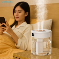 ROFOMON Air Humidifier, 2L Night Lights LED Humidifier, Smart Silent Operation Dual Spray USB Humidi