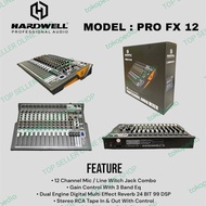 Audio Mixer Mixer Audio Hardwell Pro Fx12 Pro Mixer 12 Channel