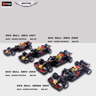 1:43 Diecast Alloy Model Car F1 Team Red Bull Racing Formula Cars Toy Max Verstappen 2021RB16B#33 Se