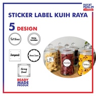 STICKER BALANG KUIH RAYA