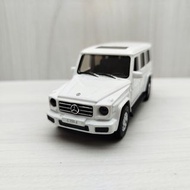 全新盒裝~1:42~賓士 BENZ G350D 合金模型玩具車 白色