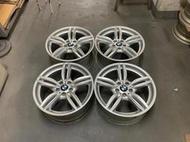 【中古物流區】寶馬 BMW M-POWER 原廠鋁圈 19吋 5X120 8.5J ET33/9J ET30 銀 極新