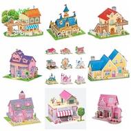 CYBERLINX 3D Castle Airplane Assembly Model, Building Model 3d Puzzles, Building Block Toy Airplane 