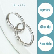 Infinity SILVER CHIC N11 SILVER couple ring 925 SILVER couple ring