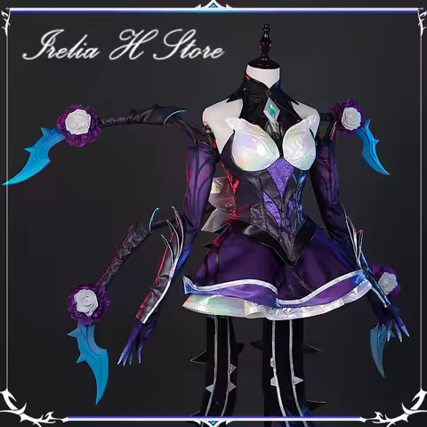 in stock Irelia H Store Game LOL Withered Rose Elise Cosplay Costume Elise Withered Rose Halloween C