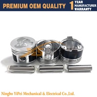 New L3E 3 Set Piston Set STD For Mitsubishi L3E Engine