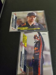 max verstappen f1 topps chrome