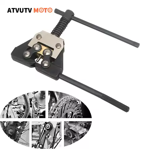 Motorcycle Chain Breaker 420-530 Removal Tool Timing Chain Splitter For ATV Dirt Bike Tricycle-Bicyc