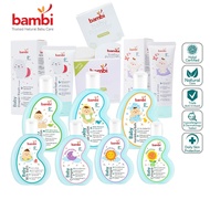 Bambi Baby Care Cologne/Compact Powder/Hair Lotion/Anti Mosquito/Face Cream/Diaper/Prickly Powder/Mi