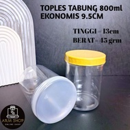 800ML TUBE JAR ECONOMICAL 800ML TUBE JAR/ 9.5CM ECONOMICAL 800ML JAR/ ARM_OLSHOPP/