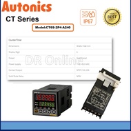 AUTONICS CT6S-2P4 COUNTER TIMER, 6 DIGIT, 100-240VAC ~ CT6S-2P4