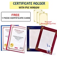 [BUNNY] Certificate File Holder A4 with PVC Window /RC2C/Emi-FIle 522 Fail Sijil Folder Holder Gradu