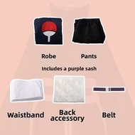 Uchiha Obito White Mask and Akatsuki Member Aki cosplay Costume Full Set