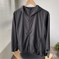 UNIQLO Mustang U Home ของแท้ใหม่ขอบใหม่คือเสื้อผ้าการอาบแดดที่ได้รับการป้องกันผู้ชายและผู้หญิงเสื้อผ