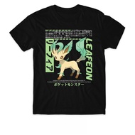 LEAFEON POKÉMON EEVEE EVOLUTION Series T-Shirt Front And Back Print