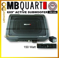 MB Quart 6" X 9" Active Subwoofer FW1-69A Underseat Woofer Under Seat Active Sub With Remote Control