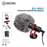 Boya BY-MM1 Microphone shotgun Mic Boya For DSLR Handphone