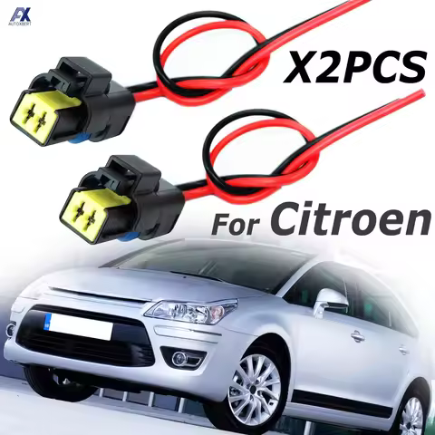 2x For Citroen Berlingo CCrosser C-Elysee C2 C3 C5 C6 C4 Aircross Picasso Engine Coolant Water Tempe