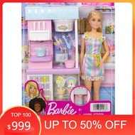 Barbie Ice Cream Shop Playset: You Can be Anything- Kids Doll Toys