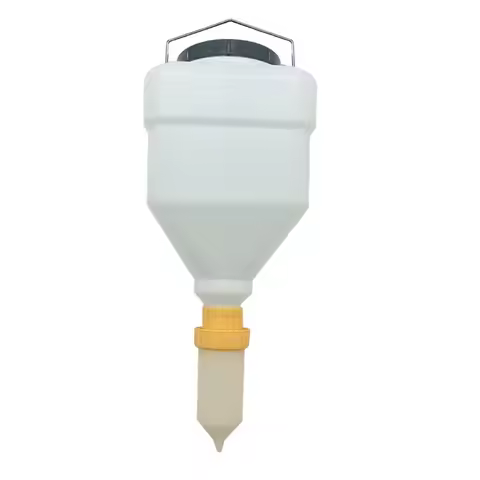 5.5L Sauce Bottle Squeeze Hanging Dispenser Large Diameter Squeeze Bottle Oil Bottle Dispenser Soy S