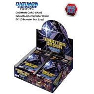 Digimon Card Game EX-10 Sinister Order booster box (JAP)