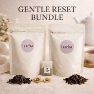 Hocha Gentle Reset Bundle – Metabolism Booster & Bloat Relief Tea | 10 teabags x2 | 21 Years Puer | 