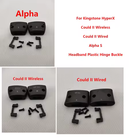 Replacement Headband Plastic Hinge Buckle For Kingstone HyperX Alpha/Alpha S/Could/Cloud II Headset 