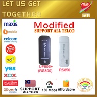 🔥modified usb wifi🔥Modified / modem/ Unlocked RS800/RS810 /R850/Z8mifi 4G LTE Unlimited WiFi Tethering Hotspot Modem Plug &amp; Play (USB Dongle Broadband )