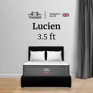 Thames ที่นอนยางพาราแท้ รุ่น Lucien ความหนา 14 นิ้ว หนาพิเศษ สัมผัสแน่น นอนสบาย ระบายอากาศได้ดี