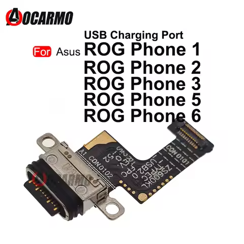 USB Charger Port For ASUS ROG Phone II 1 2 3 5 6 7 Rog8 ZS600KL ROG3 ZS660KL ZS661KS Rog5 Rog6 Charg