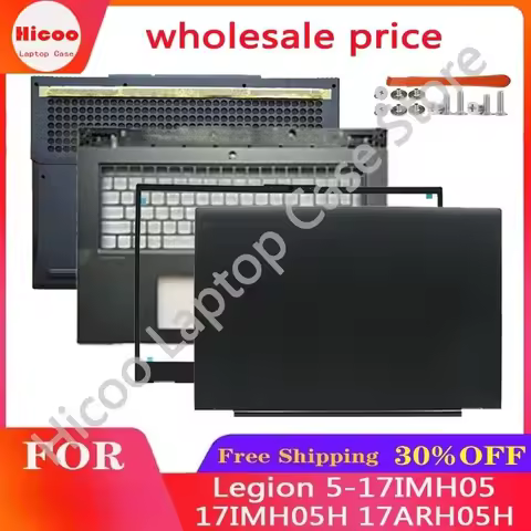 New For Lenovo Legion 5-17IMH05 17IMH05H 17ARH05H Laptop LCD Rear Cover/Front Frame/Palm Pad/Bottom 