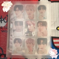 Photocard binder A4 3ring Transparent pc album kpop binder