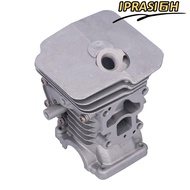 IPRASI6H Cylinder Piston Kit, Compact Easy to Install Piston Ring Kit, Durable Grey Metal Chainsaw C