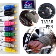 Vehicle Car Tyre Tire Tayar / PAINT MARKER / cat calar paint touch up maker pen tire tyre tayar car RS150R Y15ZR EX5