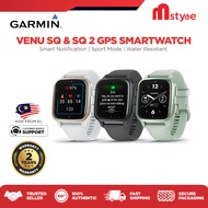 [PRE-ORDER] Garmin Venu SQ &amp;  Venu SQ 2 GPS Smartwatch (NON MUSIC) Smart Notification | Sport Mode | Water Resistant  and with 2 Years Malaysia Garmin Warranty