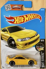 HOTWHEELS HONDA TYPE R DC2  YELLOW