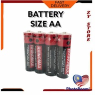 RHINOMAX BATTERY AA BATERI DOUBLE A