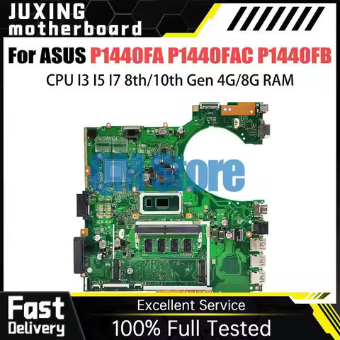 For ASUS PRO P1440F P1440 P1440FA P1440FAC P1440FB P1440FBL Mainboard Laptop Motherboard CPU i3 i5 i