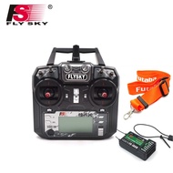 ร้านไทย ส่งฟรี รีโมท Flysky FS-i6X i6 i6x วิทยุบังคับ 2.4GHz 10CH Transmitter พร้อมรีซีฟ FS-iA6B iA1