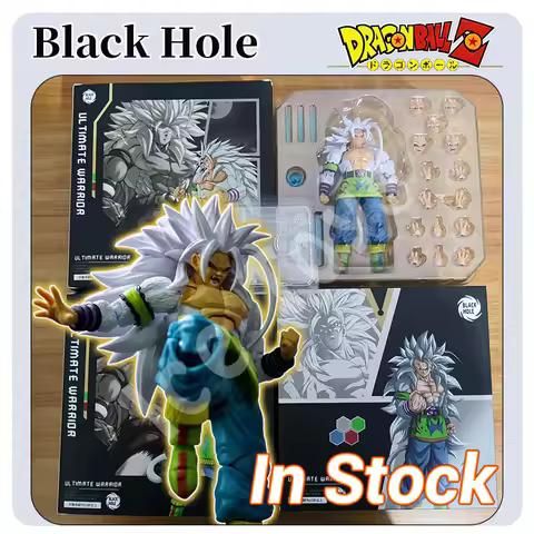 In Stock Black Hole Toys Dragon Ball AF SSJ5 Super Saiyan 5 Ul Timate Warrior Son Goku Anime Action 