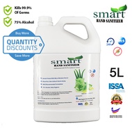 Smart Hand Sanitizer 5L Alcohol 75% Ready stock Fast shipping