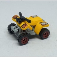 Matchbox 4 wheeler atv yellow loose diecast 1/37 (t)