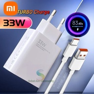 Xiaomi Usb Type C Charger 33W TURBO Charge Xiaomi Redmi Note 7 Pro/8 Pro/ 9 Pro/ 10 Pro/9T/10T/Poco 